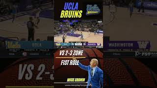 UCLA’s ‘Fist Roll’ Play vs 23 Zone – Mick Cronin’s Tactical Genius [upl. by Max]