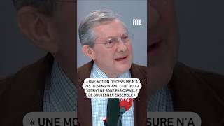 Motion de censure  quotPas de sens quand ceux qui la votent ne sont pas capable de gouverner ensemblequot [upl. by Seigler]