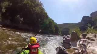 Ardeche Kayaking best viewed in HD [upl. by Kristina]