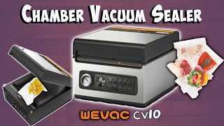 Wevac CV 10 Chamber Vacuum Sealer Review  The Most Versatile Budget Sealer [upl. by Kurys460]