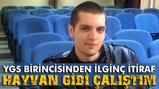 YGS Birincisi quotSınava Hayvan Gibi Çalıştımquot [upl. by Daniels]