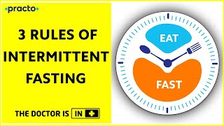 What Is Intermittent Fasting  3 Intermittent Fasting Rules For Weight Loss Hindi  Practo [upl. by Narret]