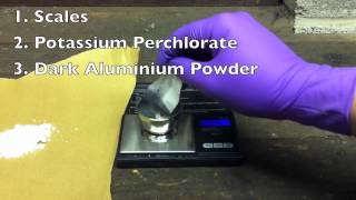 How to Make Super Powerful Flash Powder KCLO4AL [upl. by Aseek]