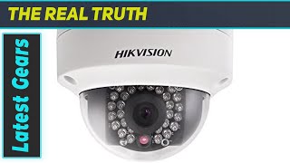 Hikvision 4MP WDR PoE Network Dome Camera  DS2CD2142FWDI 4mm  Best Outdoor Security Camera [upl. by Eecyac]