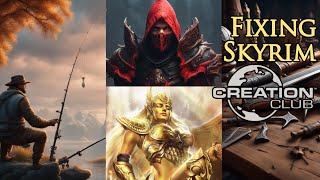 The Definitive Modlist to Fix Creation Club Not Creations  Skyrim Modding [upl. by Yedoc157]