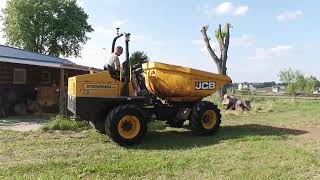 JCB Skid Steer and 6 Ton Dumper [upl. by Hnaht892]