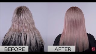 Metallic Hair Color  Step by Step Anwendung 😍 [upl. by Ahsiram]