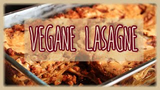 vegane LASAGNE  einfach amp lecker  Rezept [upl. by Benson]