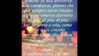 Almeno tu nelluniverso  Marco Mengoni Lyrics [upl. by Yeleen741]