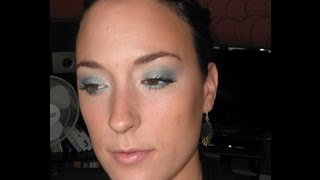 Joyau Turquoise  Maquillage simple printemps [upl. by Dlaniger905]