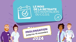 Le Mois de la Retraite des Hospitaliers 2024 est prolongé [upl. by Anoif]