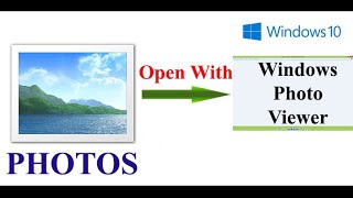 How to enable windows photo viewer in windows 10  Easily Free Fast [upl. by Durer329]