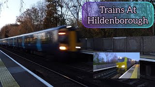 Trains At Hildenborough 251123 [upl. by Eniamreg]