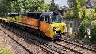 Class 70  70816  Colas Rail Freight [upl. by Eenahs]