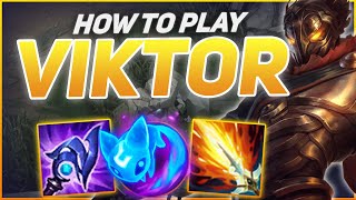 HOW TO PLAY VIKTOR SEASON 12  BEST Build amp Runes  Season 12 Viktor guide  League of Legends [upl. by Ahsieyk685]