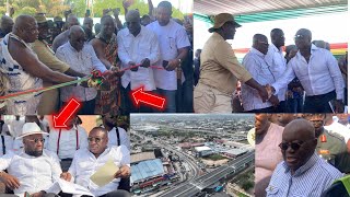 Despite amp East Legon Billionaires Join Prez Nana Addo to commission New Flower pot interchange Today [upl. by Ahon]