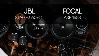 Focal Auditor ASE165s vs JBL STAGE3 607C [upl. by Corley]