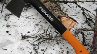 Fiskars 14quot AxeHatchet Video Review [upl. by Bently]