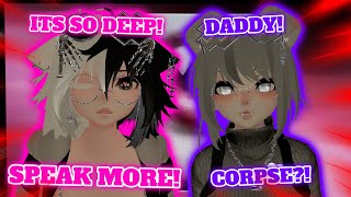 people reacting to my deep voice on vrchat [upl. by Eusadnilem]