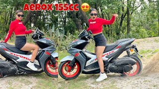 Yamaha Aerox 155cc  Most Powerful Scooter  RIDE amp REVIEW [upl. by Terti]