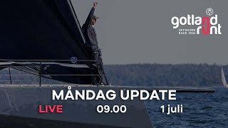 Gotland Runt 2024  Måndag 0900 Update [upl. by Aihseken141]