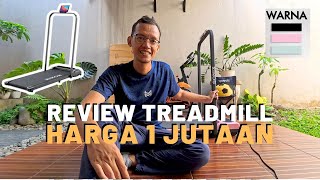 Review Treadmill Harga Rp 1 Jutaan Apakah Worthed [upl. by Rikki]