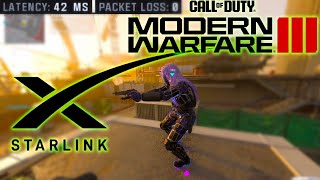 Starlink Ping Test on COD MW3 Infected [upl. by Krahmer]