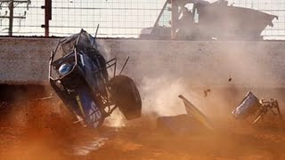 The Worst Dirt Racing Crashes of 2023 [upl. by Fianna449]