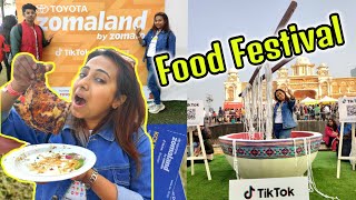 Zomaland  TikTok  Food Festival in Kolkata [upl. by Ihteerp]