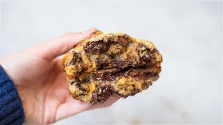 Copycat Levain Chocolate Chip Walnut Cookie Recipe [upl. by Spevek542]