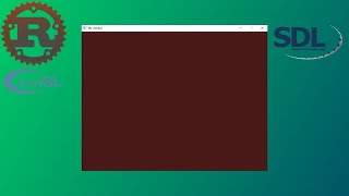 Rust OpenGL  An SDL2 window [upl. by Ilenna358]