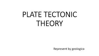 Plate Tectonic Theory [upl. by Demha]