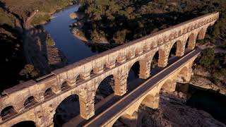 Pont du Gard France  World Heritage Journeys [upl. by Ellison]