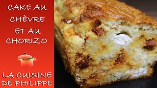 Cake au chèvre et au chorizo [upl. by Saint]