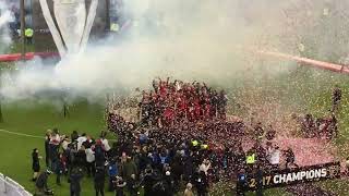 Toronto FC 2017 MLS Cup Final Trophy Celebrations vs Seattle mls torontofc tfc toronto soccer [upl. by Danae]