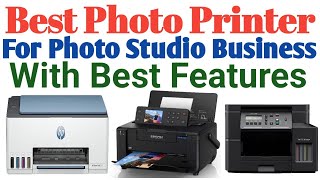 Best Photo Printer For Photo Studio Business 2024  Best Colour Printer For Small Business [upl. by Nepil506]