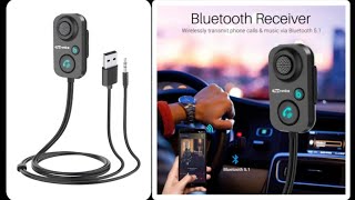 Portronics Auto 12 Bluetooth Receiver For Car [upl. by Olotrab]