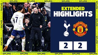 SPURS 22 MAN UTD  EXTENDED HIGHLIGHTS [upl. by Nims]