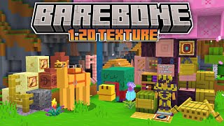 TEXTURE TRAILER MINECRAFT 120  Barebone Texture Pack 120 [upl. by Jann]