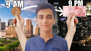 1 rs into 100 rs 💲 challenge vlog  talha and wasif vlogs [upl. by Occor556]