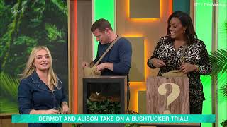 Alison and Dermot take part in their own Bushtucker Trial [upl. by Notxed]