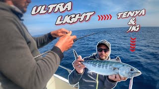 ULTRA LIGHT TENYA amp JIG Une BELLE fin de SESSION [upl. by Leuas]