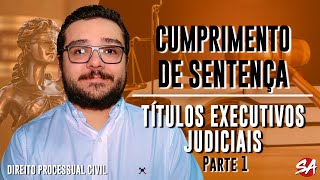 TÍTULOS EXECUTIVOS JUDICIAIS  Parte 1  CUMPRIMENTO DE SENTENÇA  AULA 03 [upl. by Eserrehs983]