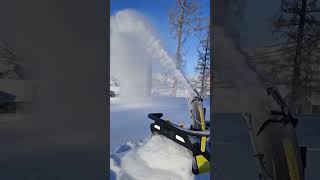 Yarbo Snow Blower in Action Master Every Snowflake with Precision [upl. by Bertila]