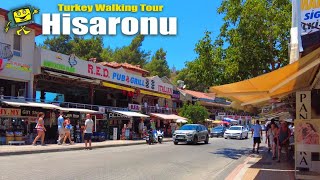 Hisaronu Turkey  4K Walking Tour  June 2024 [upl. by Keelia]