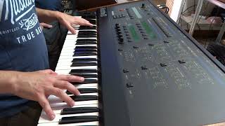 Oberheim Matrix 12  test du 210822 [upl. by Womack188]