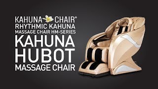 3D KAHUNA EXQUISITE RHYTHMIC MASSAGE CHAIR HUBOT HM078 [upl. by Hahcim]