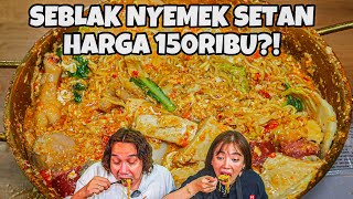 NYIKSA LAMBUNG SEBLAK NYEMEK 100CABE SETAN HARGA 150K [upl. by Itoc573]