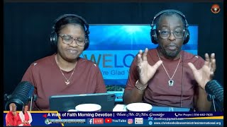 A Walk of Faith Morning Devotion 23rd October 2024 Understand the Process of Vision Principle 6 [upl. by Aliahs482]