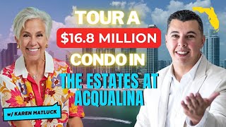 Exclusive Sneak Peek Inside The Estates at Acqualina in Sunny Isles Beach  Moving to South Florida [upl. by Namsaj]